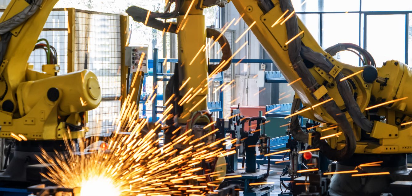 Welding robot for auto parts production line Welding robot for auto parts production line