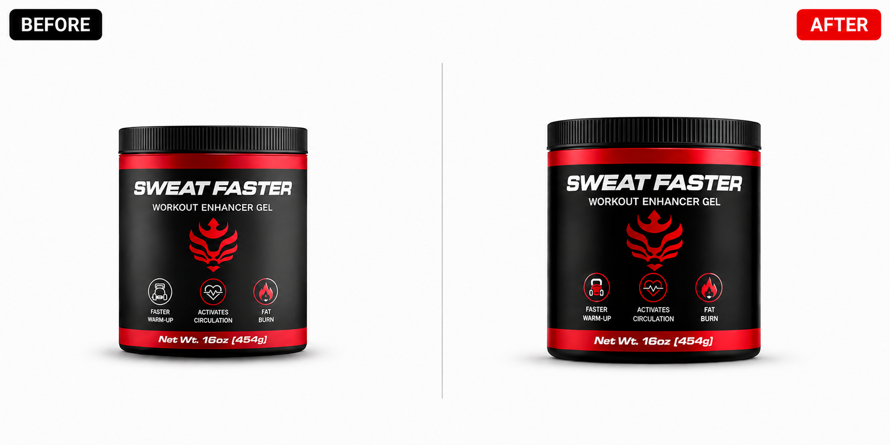 Product Before After